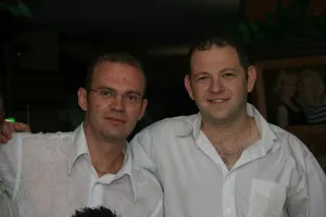 אדי ואלכס בחתונה